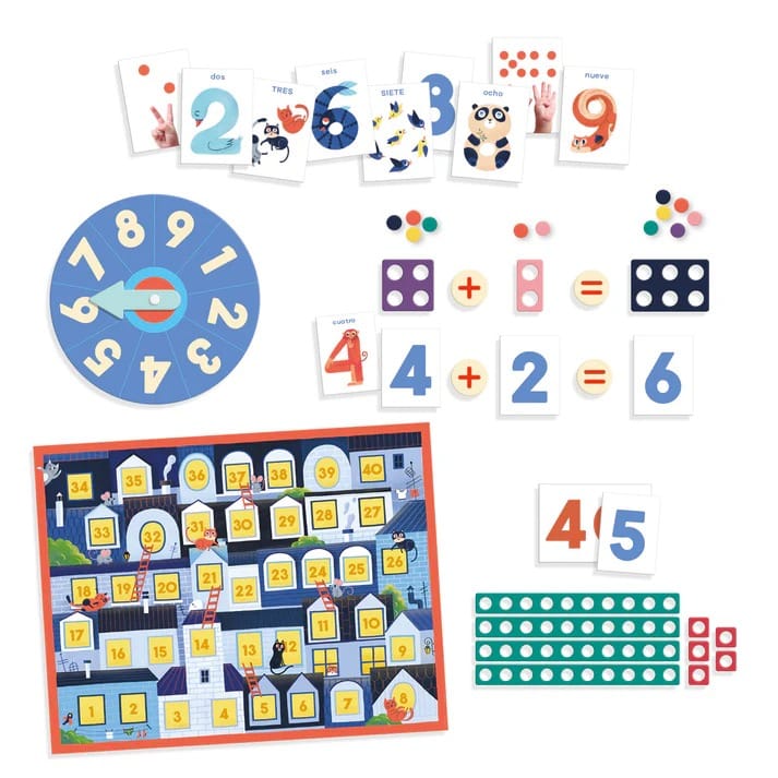 Juego para aprender a contar con apoyo visual