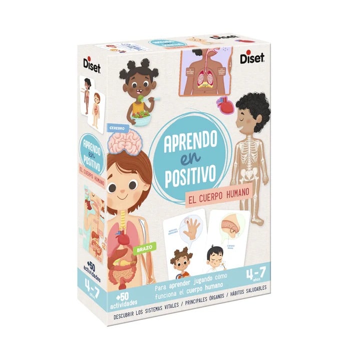 Aprendo en Positivo: el cuerpo humano +50 actividades manipulativas para aprender jugando