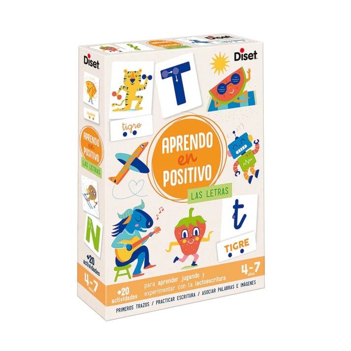Aprendo en positivo: Las letras – juego educativo para reconocer el abecedario