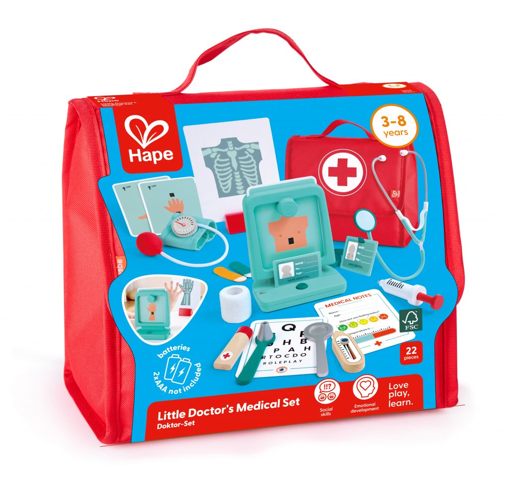 Set Médico del Pequeño Doctor | Hape | Juego educativo