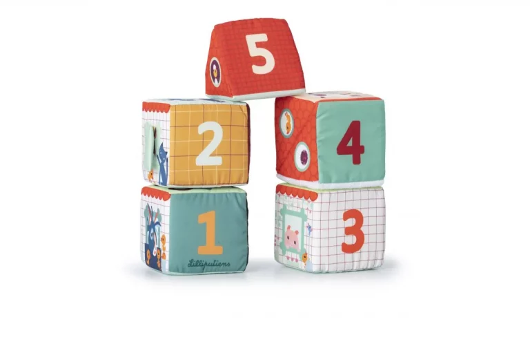 La Granja de Cubos para apilar | Lilliputiens | 12–24 m