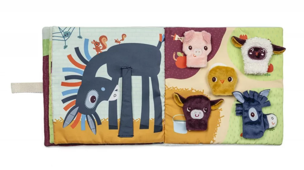 libro de actividades los bebés para aprender jugando con animales